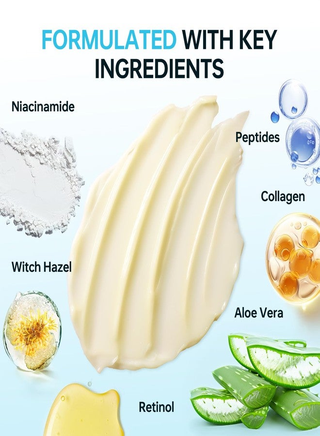 BOLI Retinol Cream for Face, Facial Moisturizer Neck Body Tightening Booster Smooth Night Cream for Men & Women All Skin Types (3.52 oz) - Image 3